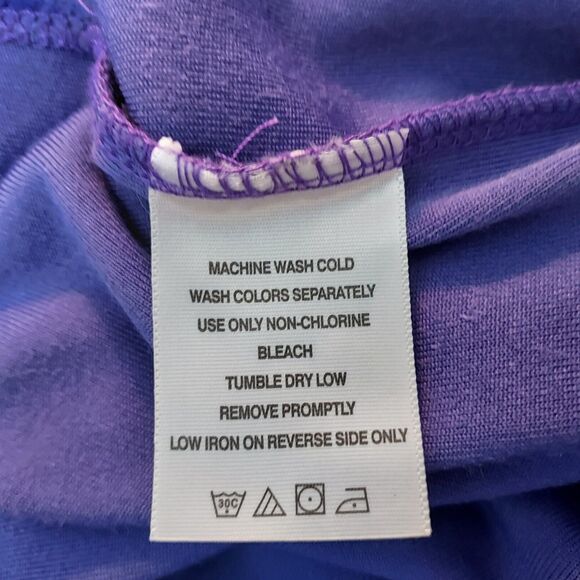 All American Comfort 1/4 Zip Tracksuit Jacket Velvet Velour Womens Medium Purple - Picture 9 of 12